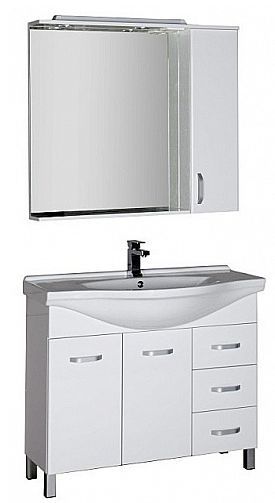 Тумба под раковину Aquanet Глория 00171600 100 белая