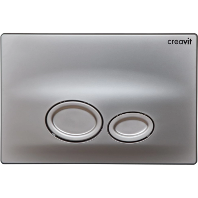 Кнопка смыва Creavit Drop GP200300 для инсталляции, матовый хром