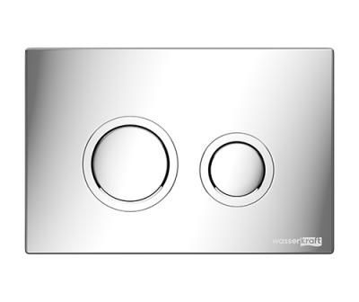 Кнопка смыва WasserKRAFT CH01 хром