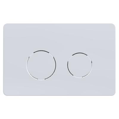 Кнопка смыва Azario 24.7х2.4х16 , пластик, цвет Белый (AZ-8200-0085/AZ-P57-0130)