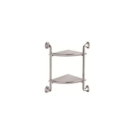 Полка стеклянная угловая D-Lin D262310, хром