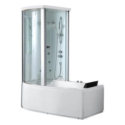 Акриловая ванна Gemy G8040 B L с гидромассажем