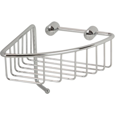 Полка угловая 22x22 см Veragio Baskets Cromo VR.GFT-9055.CR