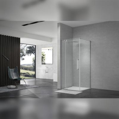 Душевой уголок Terminus Альба квадрат 90х90х220, хром