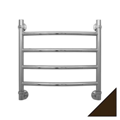 Полотенцесушитель водяной Сунержа Галант 500х500 глянцевый коричневый