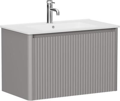 Тумба под раковину Allen Brau Gravity 80 1.370017.PGM платина матовый