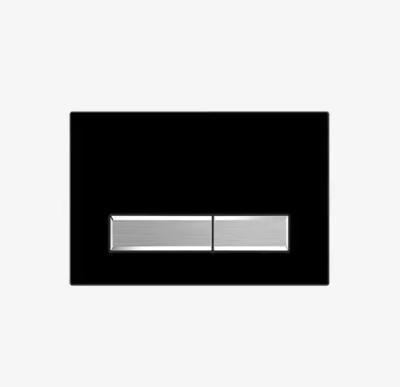 Кнопка смыва Aquatek KDI-0000026 черный матовый/никель