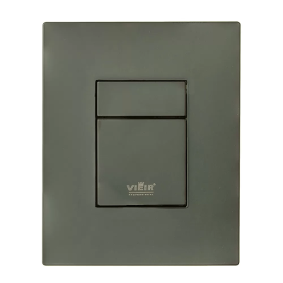 Кнопка смыва для инсталляции Vieir VRQ67-5G механическая графит -квадратные клавиши