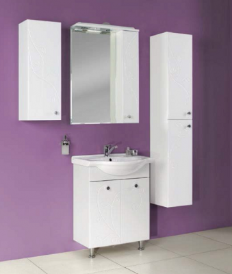 Мебель для ванной Aquaton Лиана 1A165701LL010 65 белый глянцевый