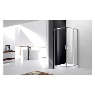 Душевой уголок Cezares Molveno MOLVENO-R-2-90-P-Cr 90 рифленое стекло, хром