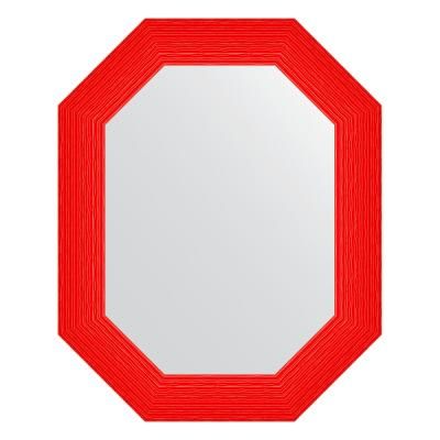 Зеркало Evoform Octagon BY 7298 61x76 красная волна