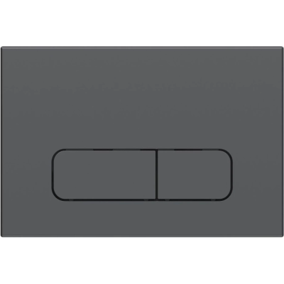 Кнопка смыва Vincea VFP-002GM для инсталляции, вороненая сталь