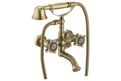 Смеситель Zorg Antic A 2001W-BR для ванны, бронза