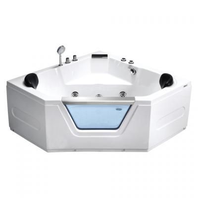 Акриловая ванна Frank F154 150х150 см, с гидромассажем