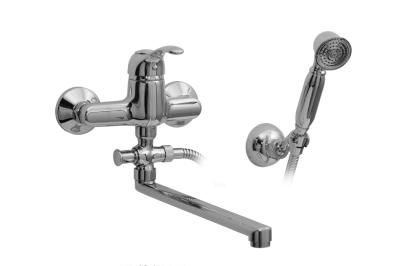 Смеситель для ванны с поворотным носом, хром Veragio LARUTTA VR.LRT-3605.CR