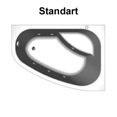 Акриловая ванна Kolpa San Chad/S 170х120 L