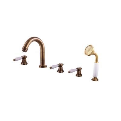 Смеситель Rav Slezak Morava Retro MK562.5PSM для ванны бронза