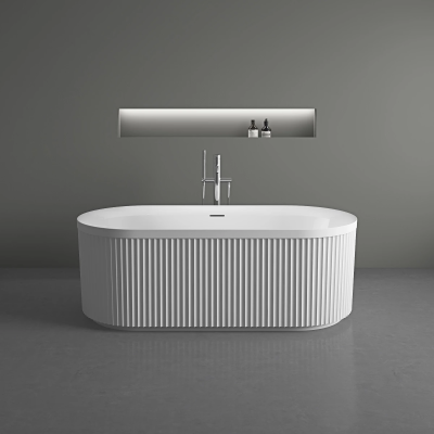 Акриловая ванна Vincea VBT-709-1700 170x80 см, отдельностоящая, белый