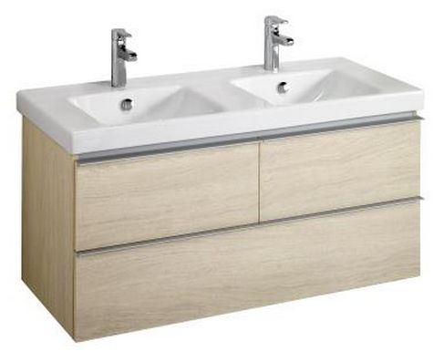 Тумба для комплекта Jacob Delafon Odeon Up EB892-N14 120 см, 3 ящика, серый антрацит