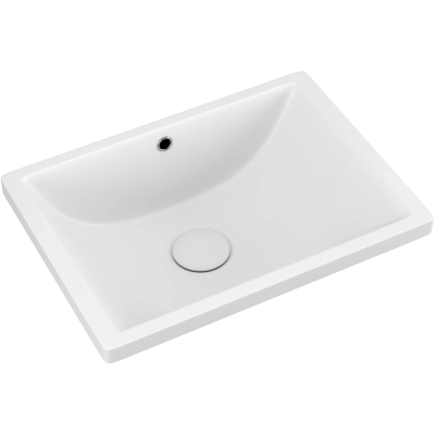 Раковина D&K Berlin DT1431616 46x33 см, встраиваемая снизу, белый