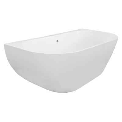 Каменная ванна пристенная Azario Verdi 169x86 круглый перелив (AZ-81030)