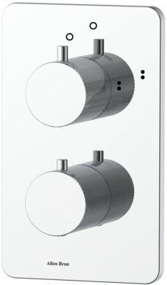 Смеситель для ванны Allen Brau Priority 5.RH3UVC12PS3-NQ00IE (с внутренней частью, 3 выхода) хром