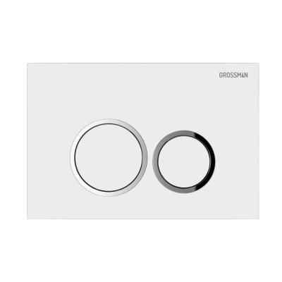 Кнопка смыва Grossman Galaxy 700.K31.01.000.000 белый глянцевый