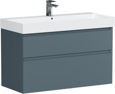 Тумба под раковину Allen Brau Infinity 100 1.210027.BGM синий матовый