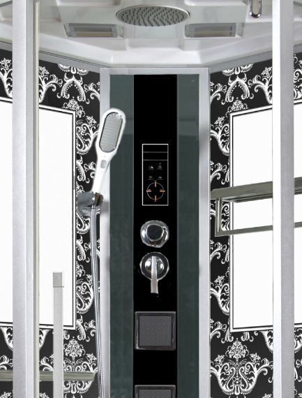 Душевая кабина Niagara Lux 7717B 100х100 см, черный