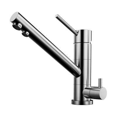 Смеситель для кухни Omoikiri Tonami-BN 4994018, нержавеющая сталь