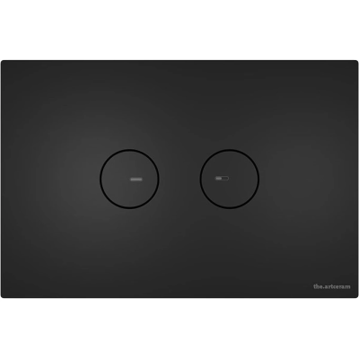 Кнопка смыва Artceram Inox-715 715.000.BM для инсталляции, черный матовый