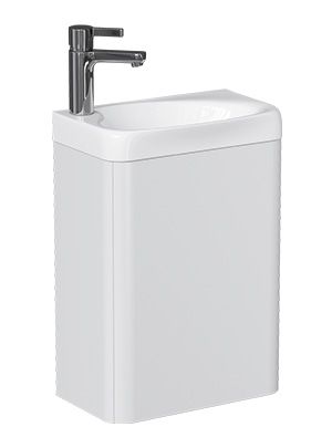 Тумба Velvex Bio 40 Maxi (tp.BIO.BIO.MAXI.40.1D белый глянец)