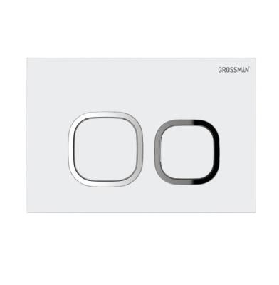 Кнопка смыва Grossman Cosmo 700.K31.02.000.000 белый глянцевый