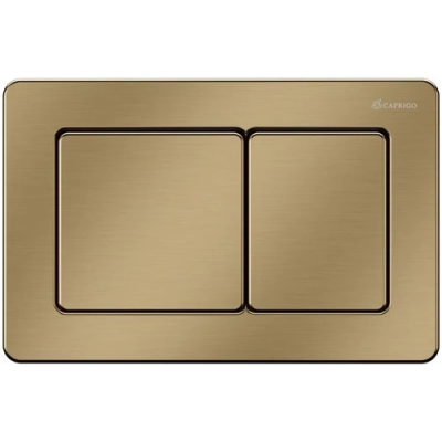 Кнопка смыва Caprigo Bricks BS003-vot для инсталляции, античная бронза