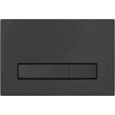 Кнопка смыва Berges Atom Line 049227 для инсталляции, черный матовый