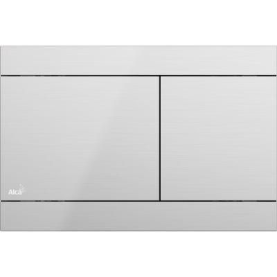 Кнопка смыва AlcaPlast Flat FUN-INOX нержавеющая сталь