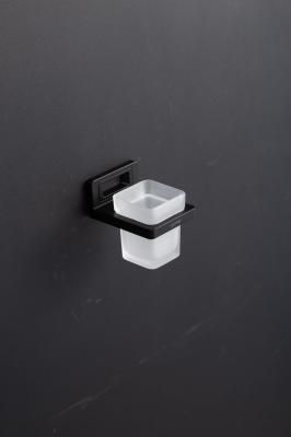 Стакан для ванной настенный Gappo G3UH08CD06DZ-6ED, черный