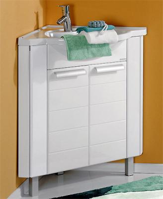 Тумба с раковиной Aquaton Альтаир 1A042601AR010 62 угловая, белая