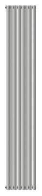 Дизайн-радиатор Сунержа Эстет 1800х325 хром (8 секции) водяной