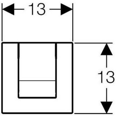 Кнопка смыва Geberit Tango 116.014.11.1 белая