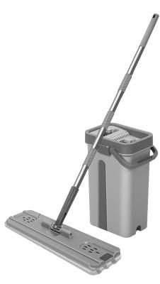 Швабра и ведро с отжимом RUSH Comfort (MOP111301)