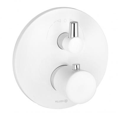 Встраиваемый смеситель для ванны Kludi BALANCE 528309175 белый, хром