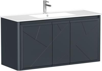 Тумба под раковину Allen Brau Paris 120 1.360004.AM антрацит матовый