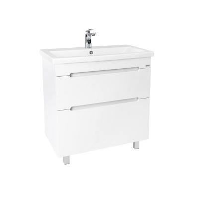 Тумба VIANT "Марсель" COMO 80 2 ящика белая 425х760х820 (VMAR80CO-T2Y)