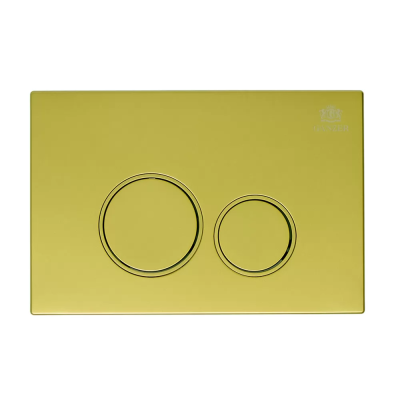 Кнопка смыва для инсталляции Ganzer GZ2751-D(S) механическая цвет матовое золото