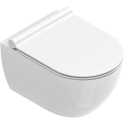 Унитаз подвесной Catalano Sfera 0511500001 безободковый, торнадо, белый глянец