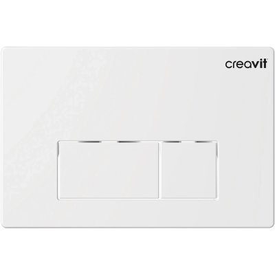 Кнопка смыва Creavit Arc GP8001.00 для инсталляции, белый