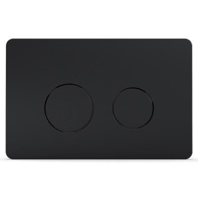 Кнопка смыва Azario 24.7х2.4х16 , пластик, цвет Черный матовый (AZ-8200-0087/AZ-P57-0190)