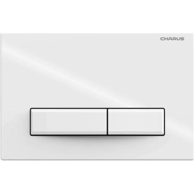 Кнопка смыва Charus Raiden FP.321.11.01 для инсталляции, белый глянец