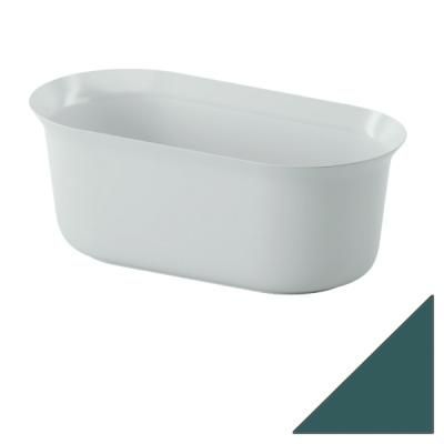 Ванна из искусственного камня ArtCeram Petite ACW005 43 140x70 verde foresta